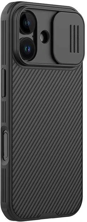 Nillkin CamShield PRO Magnetic Hard dėklas skirtas Apple iPhone 17 juodos spalvos