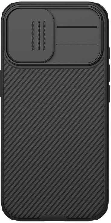 Nillkin CamShield PRO Magnetic Hard dėklas skirtas Apple iPhone 17 juodos spalvos