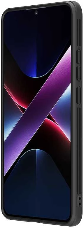 Nillkin CamShield PRO Magnetic Hard dėklas skirtas Poco X7 Pro 5G juodos spalvos