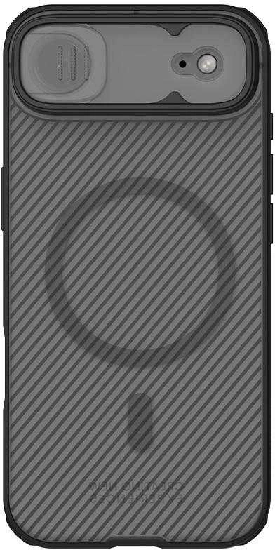 Nillkin CamShield PRO Magnetic Hard dėklas skirtas Apple iPhone Air skaidrus juodos spalvos