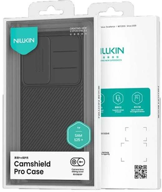 Nillkin CamShield PRO Hard Samsung Galaxy S25 Plus dėklas telefonui juodos spalvos
