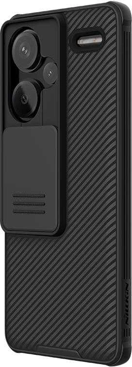 Xiaomi Redmi Note 13 Pro+ 5G Nillkin CamShield Pro dėklas telefonui juodos spalvos