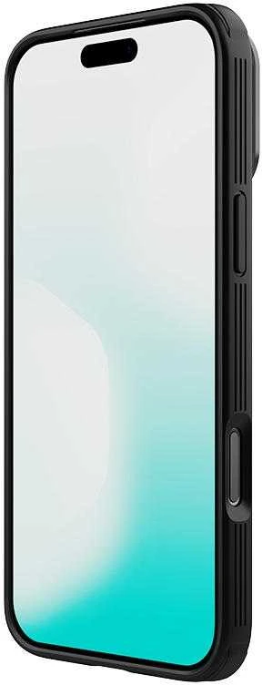 Nillkin CamShield Prop Magnetic dėklas skirtas Apple iPhone 17 Pro Max skaidrus juodos spalvos