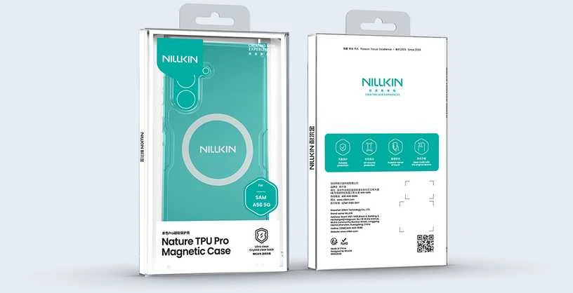 Nillkin Nature TPU PRO Magnetic Samsung Galaxy A56 5G dėklas telefonui skaidrus