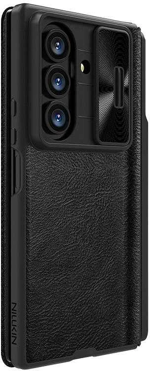 Nillkin Qin Book PRO Pen Slot dėklas skirtas Samsung Galaxy Z Fold 7 juodos spalvos