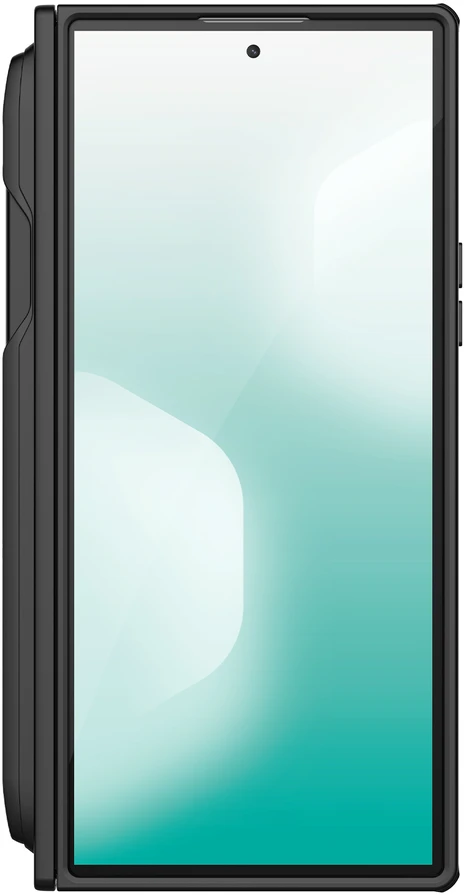 Nillkin Super Frosted FOLD Magnetic Pen Slot Back dėklas skirtas Samsung Galaxy Z Fold 8 Ultra juodos spalvos