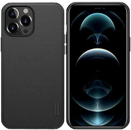 Dėklas Nillkin Super Frosted Shield Pro Apple iPhone 15 juodas
