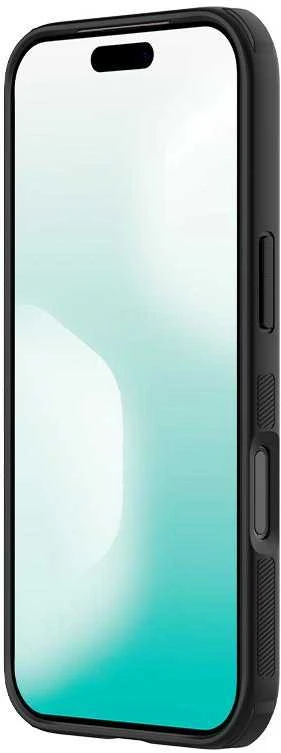 Nillkin Super Frosted PRO Back dėklas skirtas Apple Apple iPhone 17 Pro skaidrus juodos spalvos