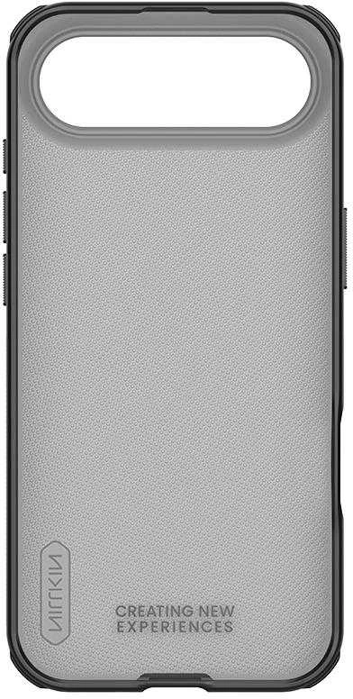 Nillkin Super Frosted PRO Back dėklas skirtas Apple iPhone Air skaidrus juodos spalvos