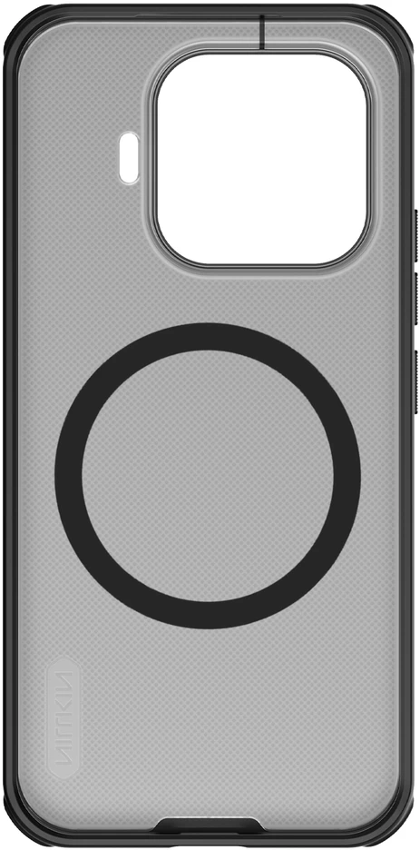 Nillkin Super Frosted PRO Magnetic Back Dėklas Xiaomi 17T skaidrus juodos spalvos