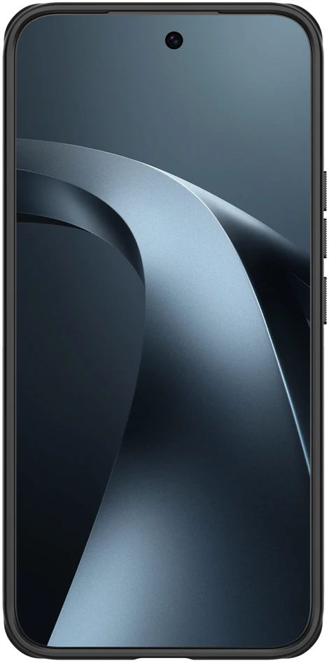 Dėklas Nillkin Super Frosted Shield Pro Magnetic Case for Xiaomi 17T Pro transparent juodas
