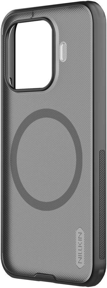 Dėklas Nillkin Super Frosted Shield Pro Magnetic Case for Xiaomi 17T Pro transparent juodas