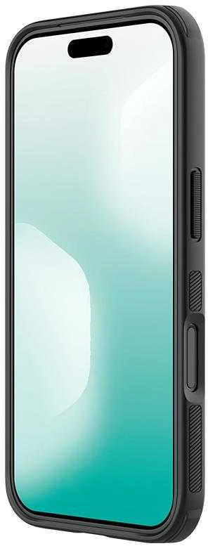 Nillkin Super Frosted PRO Back dėklas skirtas Apple iPhone 17 Pro Max juodos spalvos