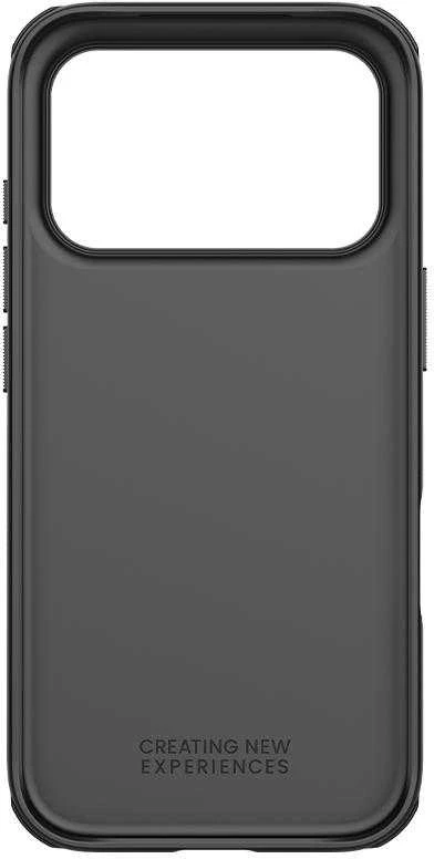 Nillkin Super Frosted PRO Back dėklas skirtas Apple iPhone 17 Pro Max juodos spalvos