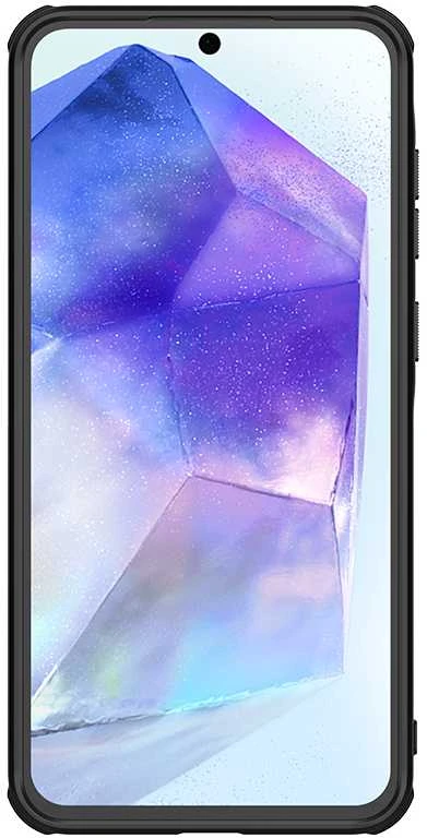 Nillkin Super Frosted PRO Magnetic Back Samsung Galaxy A56 5G dėklas telefonui juodos spalvos