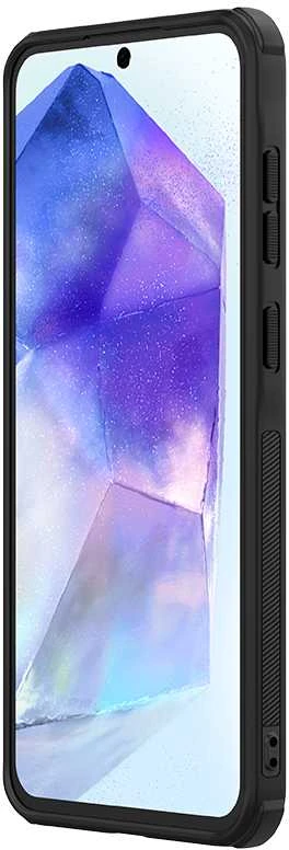 Nillkin Super Frosted PRO Magnetic Back Samsung Galaxy A56 5G dėklas telefonui juodos spalvos