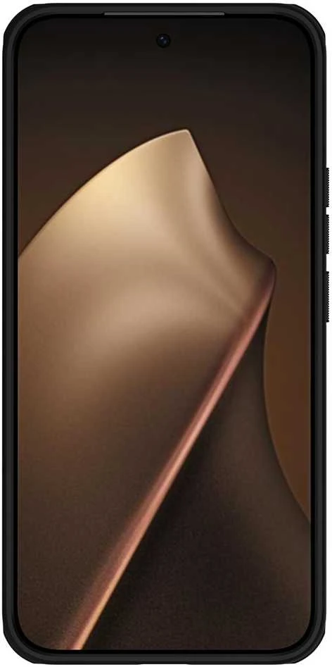 Nillkin Super Frosted PRO Magnetic Back dėklas skirtas Xiaomi 15T Pro Transparent juodos spalvos