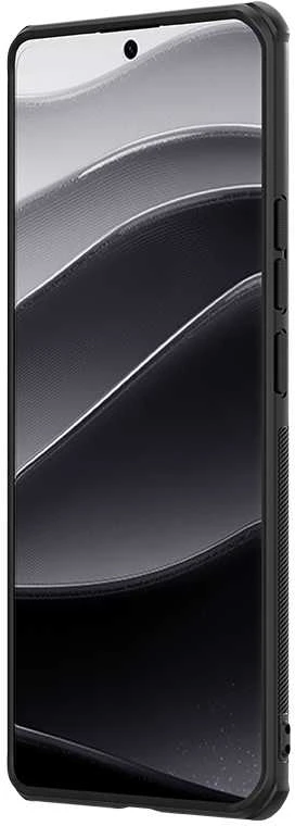 Nillkin Super Frosted PRO Magnetic Back Xiaomi Redmi Note 14 Pro+ 5G dėklas telefonui juodos spalvos