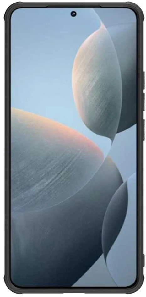 Nillkin Super Frosted PRO Magnetic Poco F6 Pro dėklas telefonui juodos spalvos