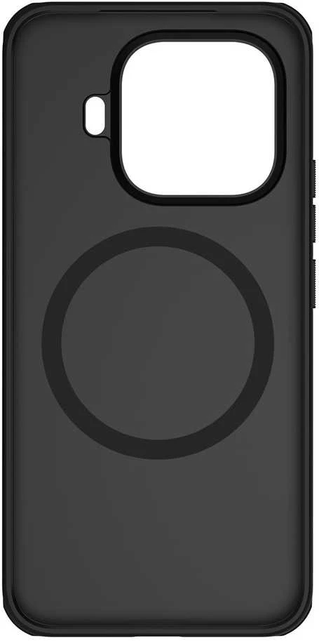 Nillkin Super Frosted PRO Magnetic Back dėklas skirtas Xiaomi 15T Pro juodos spalvos
