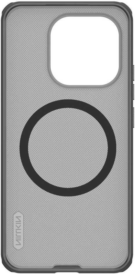 Nillkin Super Frosted PRO Magnetic Back dėklas skirtas Xiaomi 15T Transparent juodos spalvos