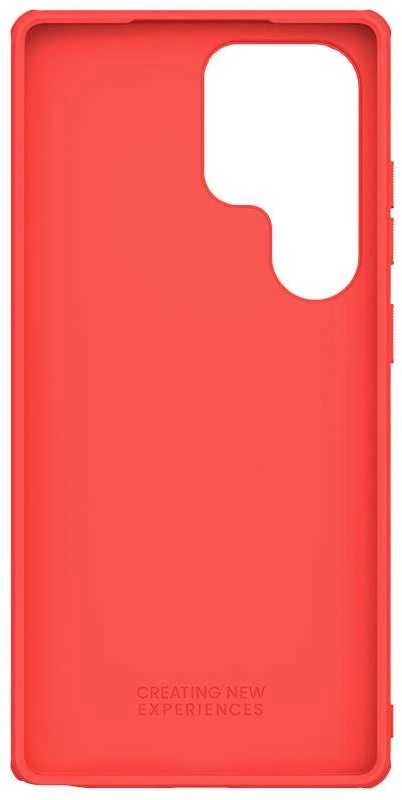 „Nillkin Super Frosted Shield Pro“ dėklas, skirtas „Samsung Galaxy S25 Ultra“, raudonas
