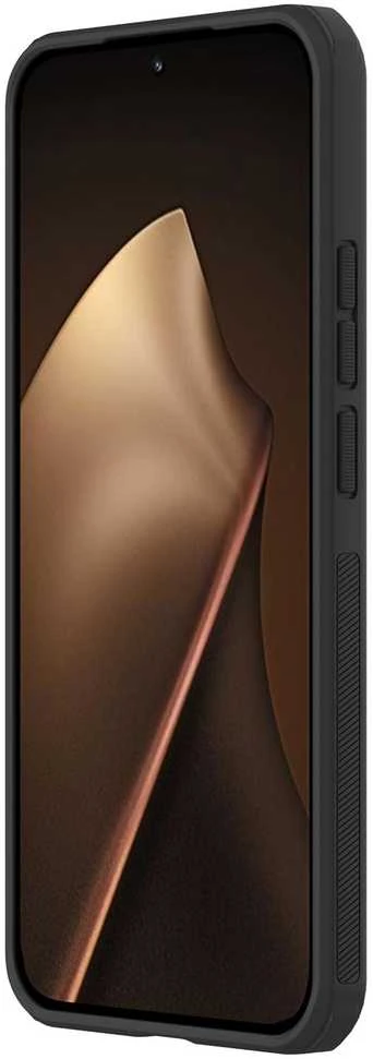 Nillkin Super Frosted PRO Back dėklas skirtas Xiaomi 15T Transparent juodos spalvos