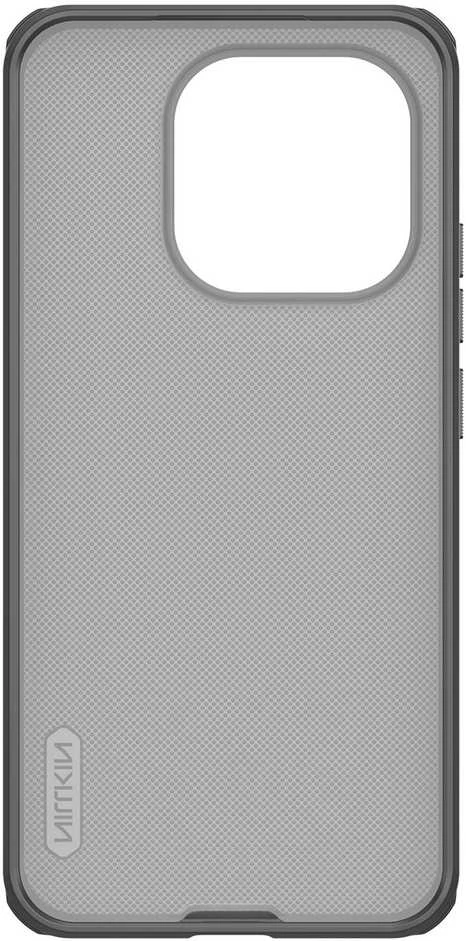Nillkin Super Frosted PRO Back dėklas skirtas Xiaomi 15T Transparent juodos spalvos