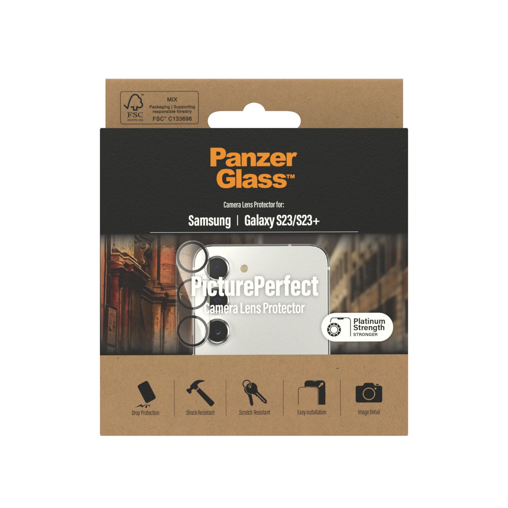 Panzer Glass Apsauginis stiklas telefono kamerai Samsung Galaxy S22 / S22 Plus PanzerGlass Picture Perfect Camera Lens