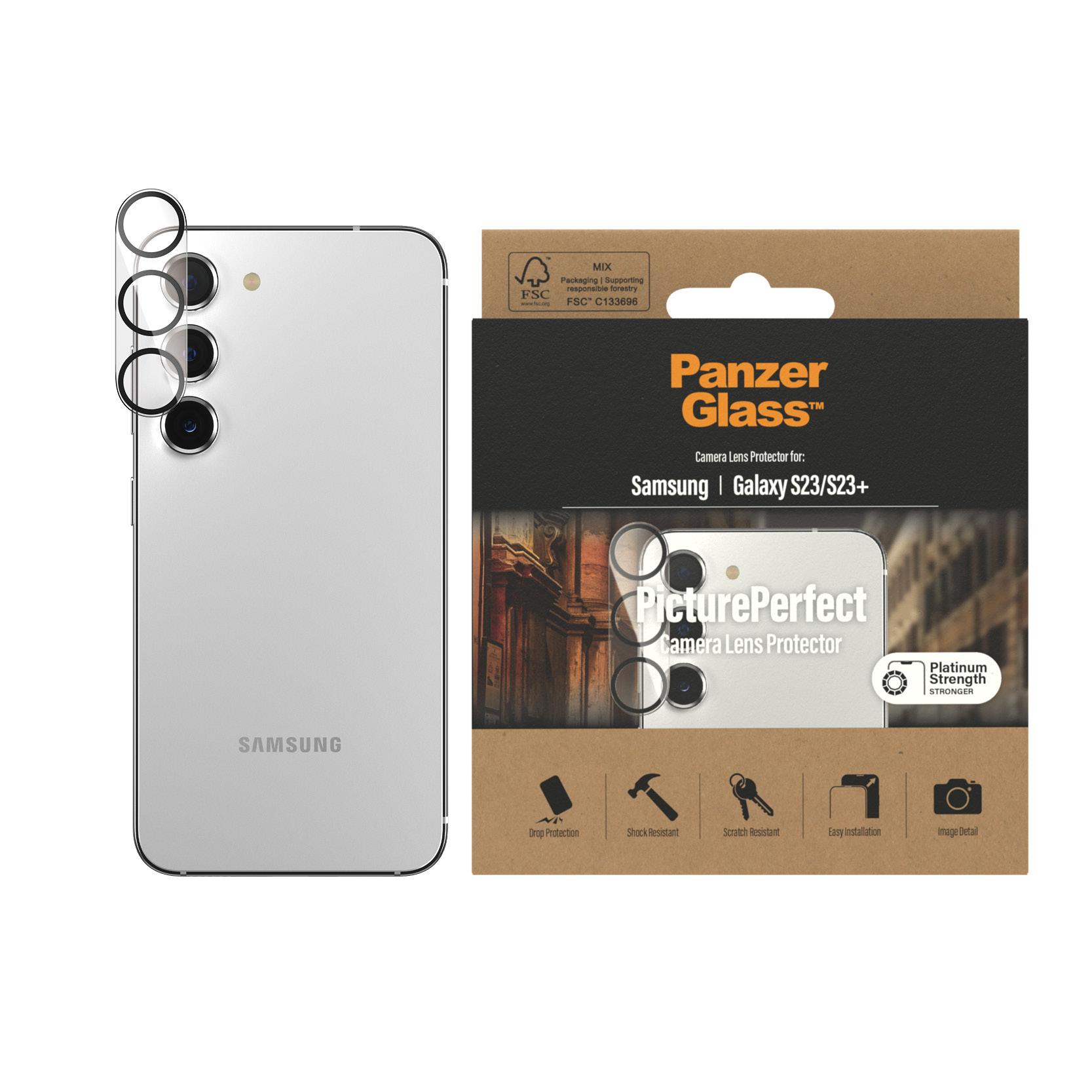 Panzer Glass Apsauginis stiklas telefono kamerai Samsung Galaxy S22 / S22 Plus PanzerGlass Picture Perfect Camera Lens