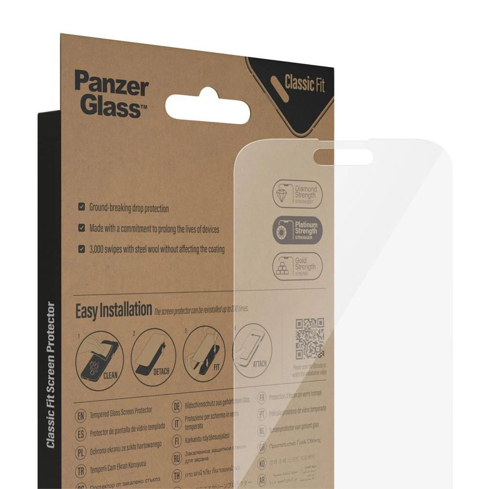 Panzer Glass PanzerGlass | Ekrano apsauga | Apple | iPhone 14 Pro Max | Stiklas | Skaidrus | Klasikinis tinka