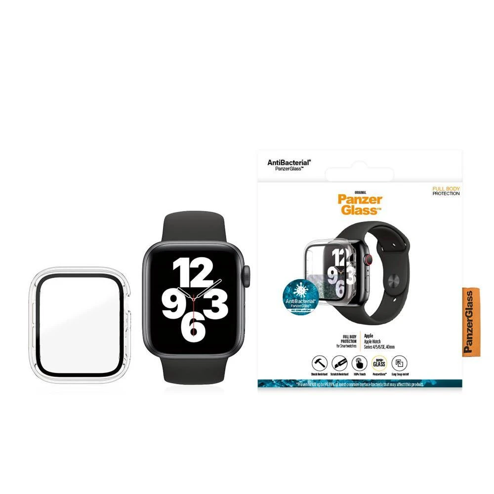 Išmaniojo laikrodžio apsauginis ekrano Apple Watch 4/5/SE/6 rėmelis, 40mm