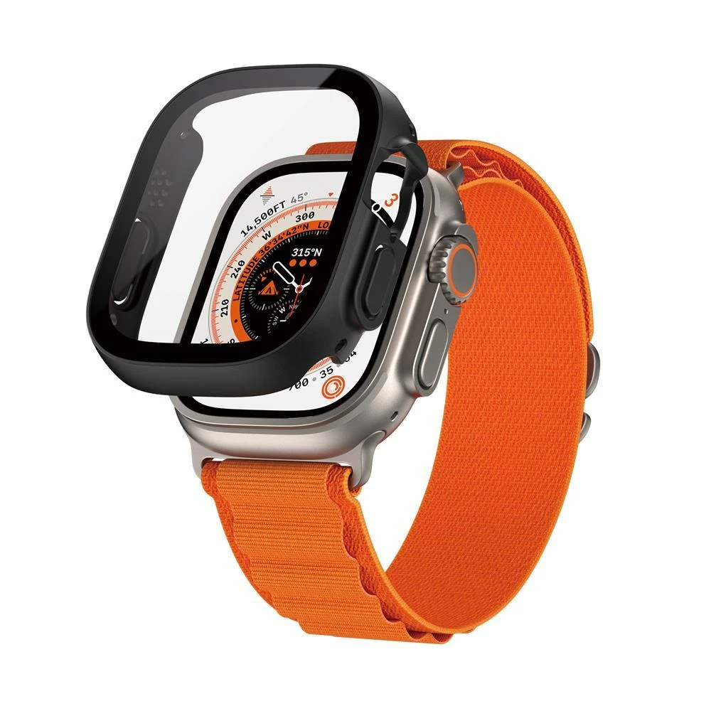 Panzer Glass PanzerGlass Full Body New Apple Watch, 49mm, juodas ekrano apsauga