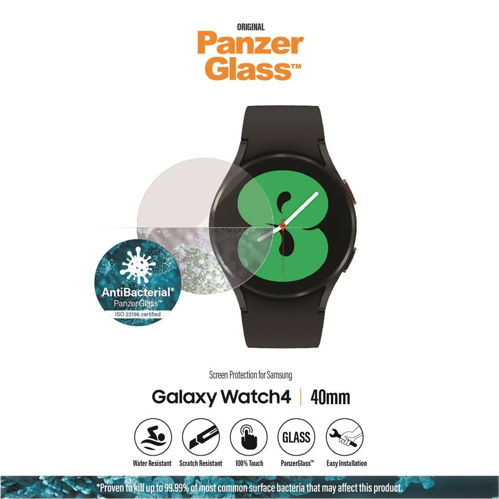 Išmaniojo laikrodžio Samsung Galaxy Watch 4 apsauginė akrano plėvelė PanzerGlass, 40mm