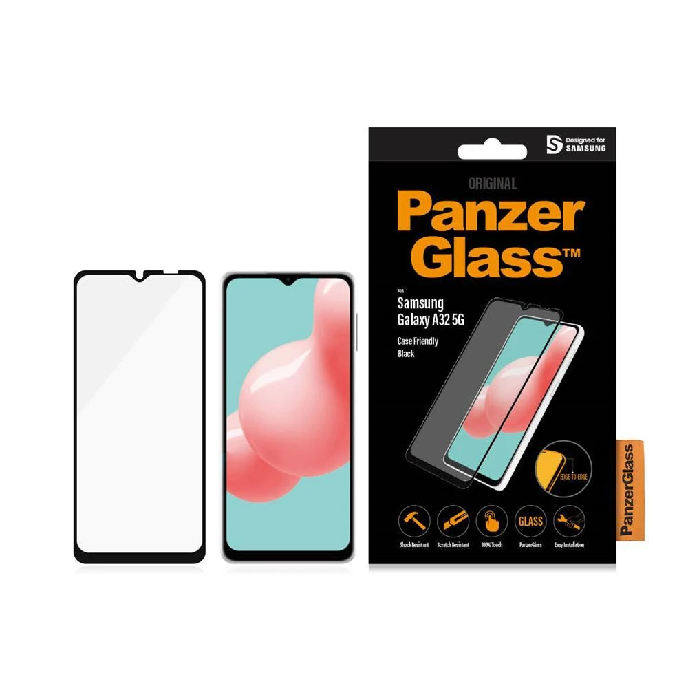 Panzer Glass PanzerGlass | Ekrano apsauga | Samsung | Galaxy A13/M23 5G/M33 5G | Stiklas | Juodas | Tinkamas atvejams