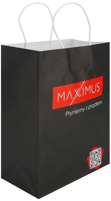 PAPER BAG MAXXIMUS Juodas 21x11x27CM
