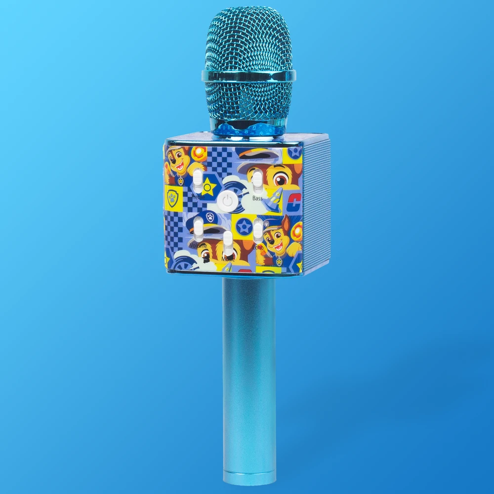 Psi Patrol Paw Patrol karaokės mikrofonas rožinis
