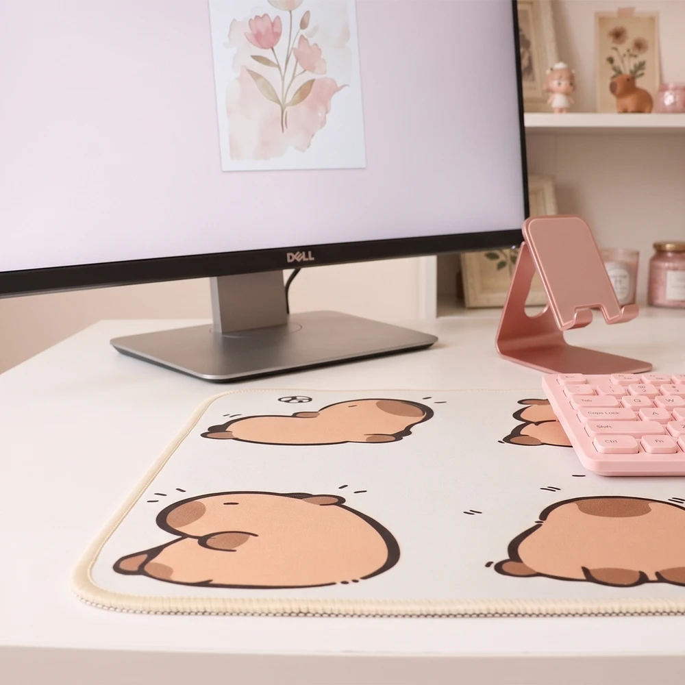Pelė Telforceone Maxlife Home Office desk mat MXDM-01 30x80cm capybara