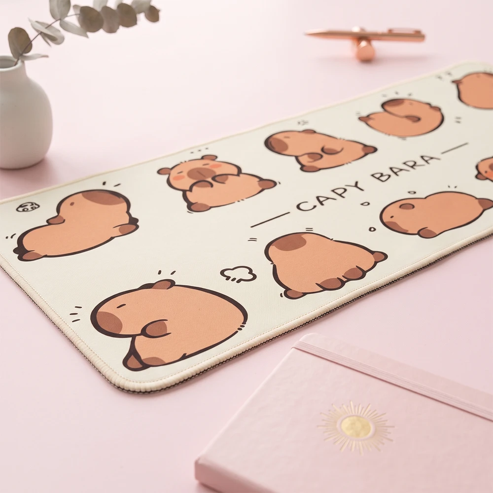 Pelė Telforceone Maxlife Home Office desk mat MXDM-01 30x80cm capybara