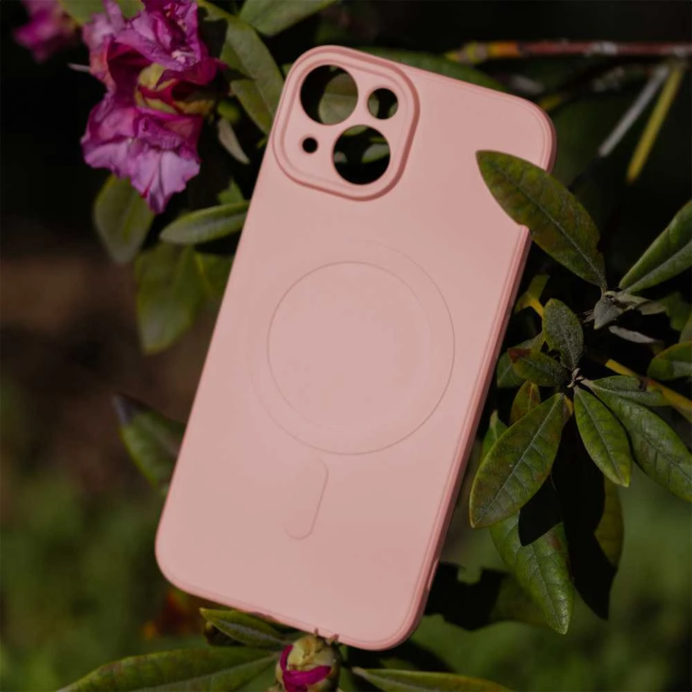 TFO Paprastas "Color Mag" dėklas iPhone 15 6,1 rožinės spalvos