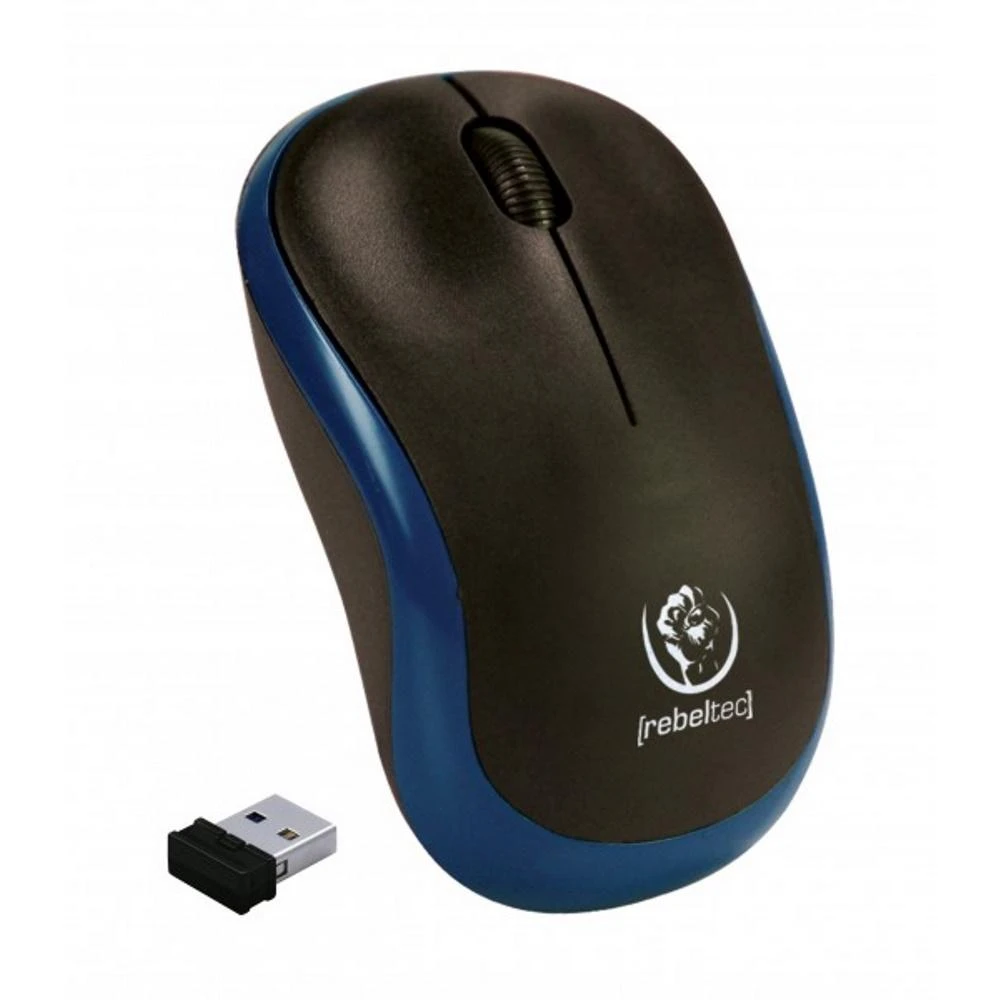 Belaidė pelė Rebeltec RBLMYS00048, juoda