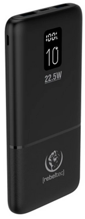 "Rebeltec" powerbank P10 22,5W 10000mAh juodas