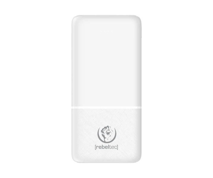"Rebeltec" powerbank P10 10W 10000mAh baltos spalvos