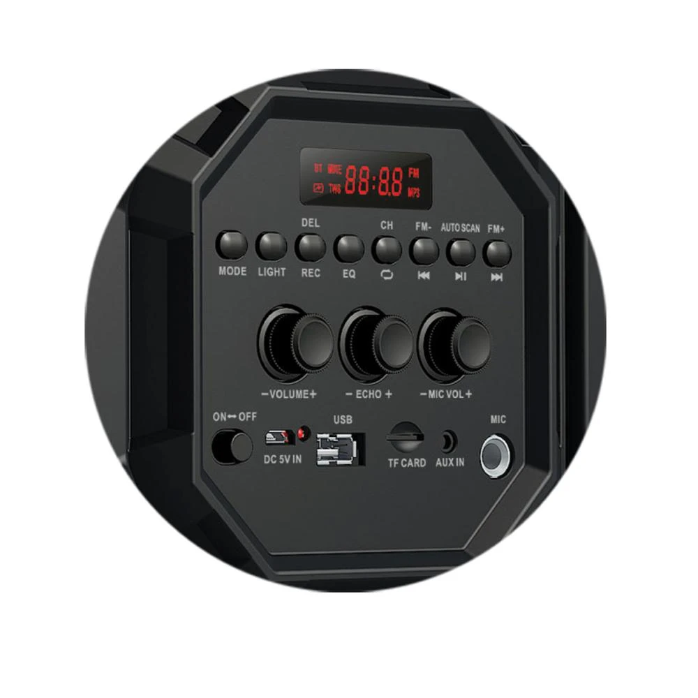 Nešiojama kolonėlė  Rebeltec SoundBox 460, Juodos spalvos