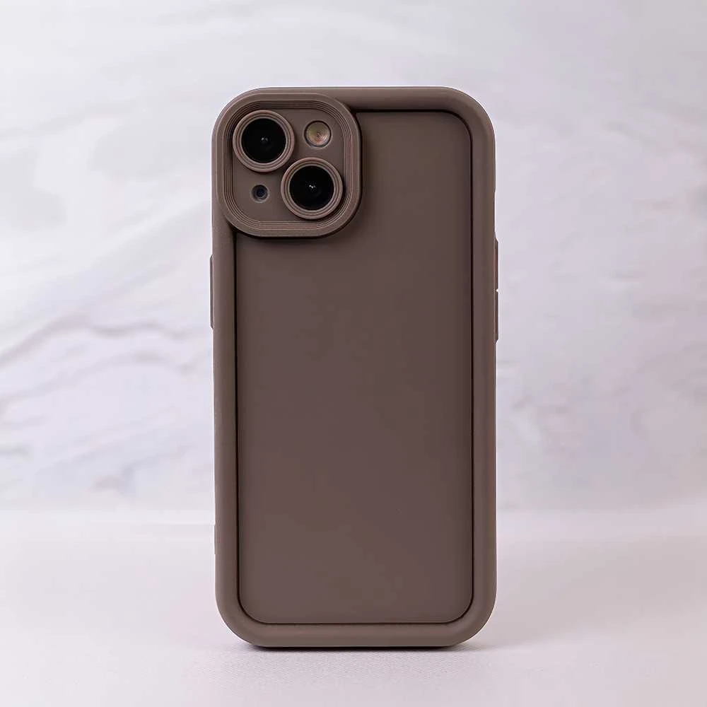 TFO Rim TPU dėklas Samsung Galaxy A14 4G / A14 5G rudas