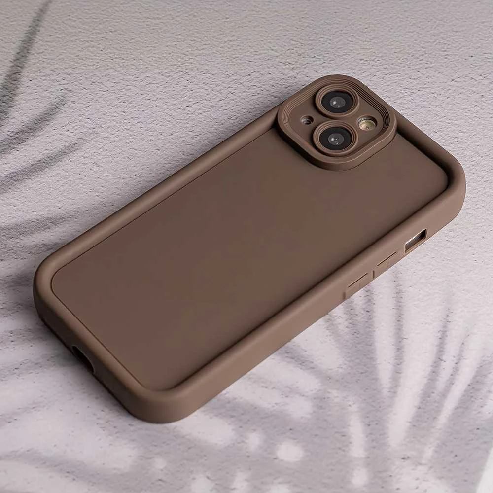TFO Rim TPU dėklas Samsung Galaxy A14 4G / A14 5G rudas