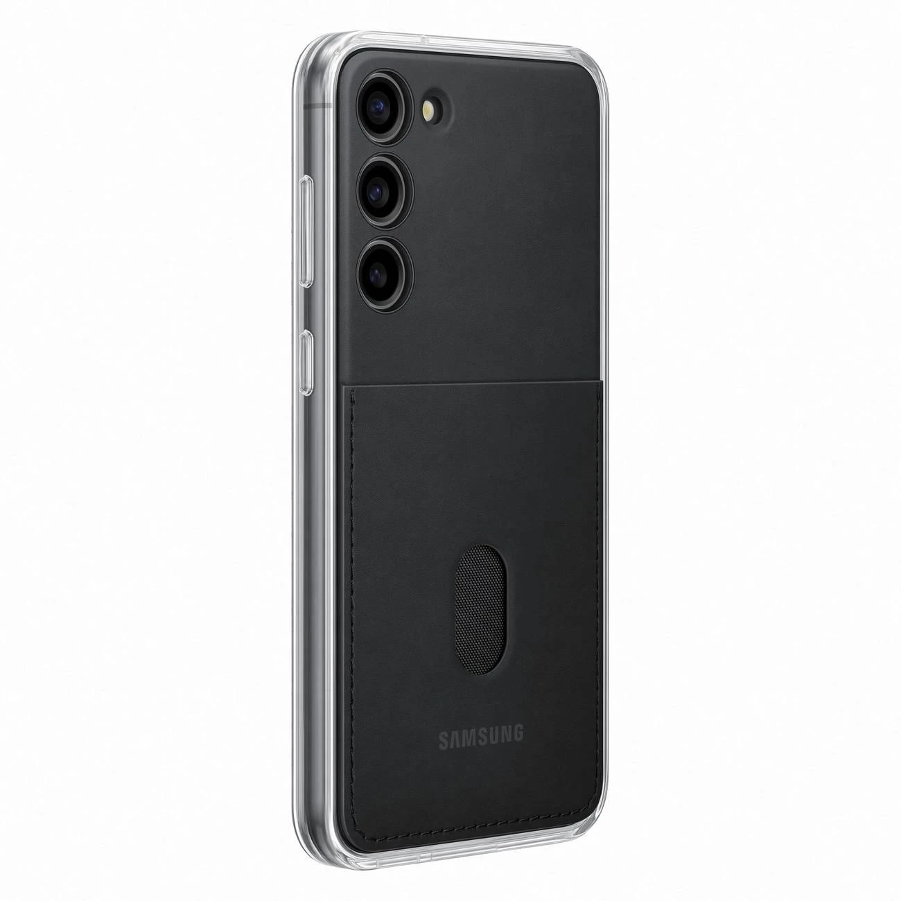Dėklas MS916CBE Frame Cover Samsung Galaxy S23 Plus, Juodas