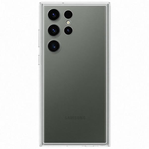 Dėklas MS911CWE rėmo dangtelis Samsung Galaxy S23, Baltas