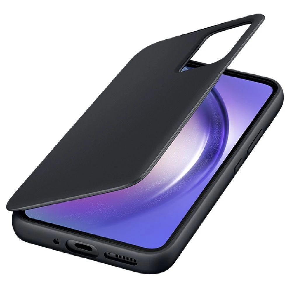 Dėklas ZA346CBE Smart View Wallet Case for Samsung Galaxy A34 Juodas (Juodas)