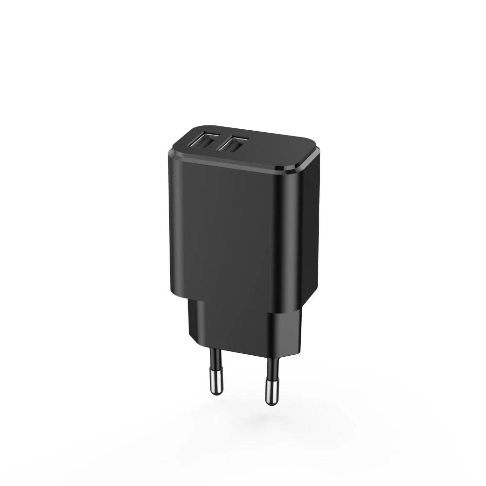 Setty įkroviklis 2x USB 3A juodas